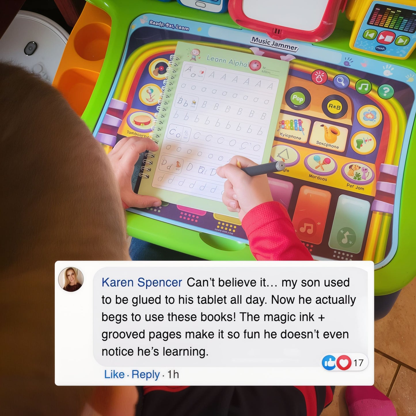 MotorMagic™ Happy Writer System — Watch Them BEG to Practice