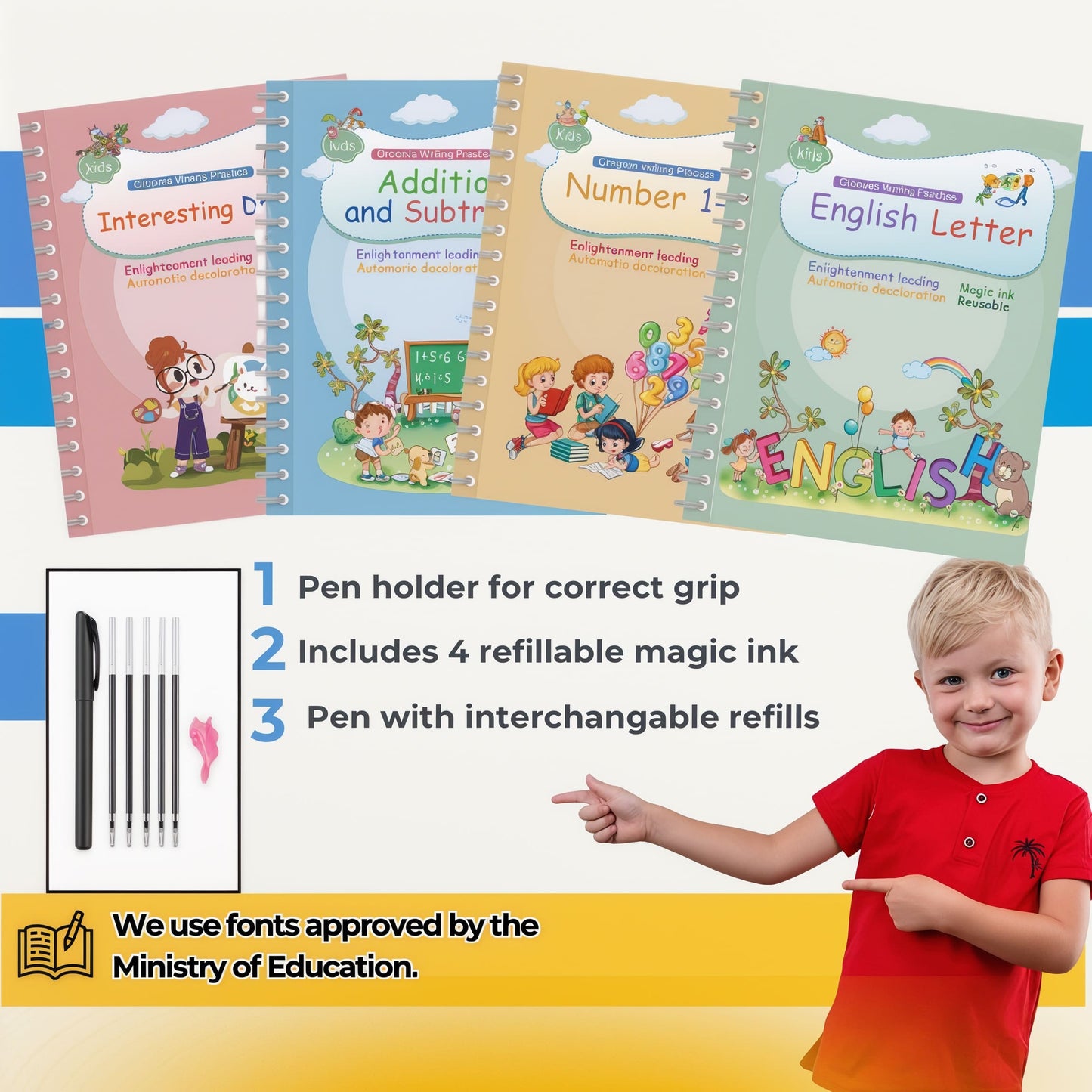 MotorMagic™ Happy Writer System — Watch Them BEG to Practice